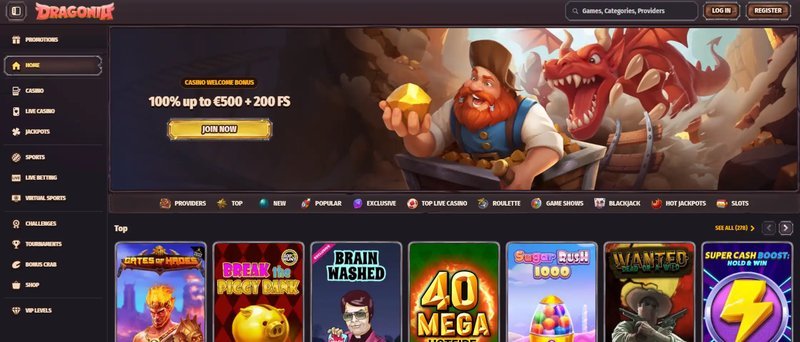 Dragonia casino login à France