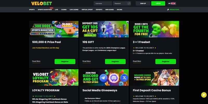 Explore velobet login